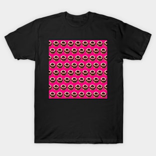 Chocolate Donut Pattern T-Shirt